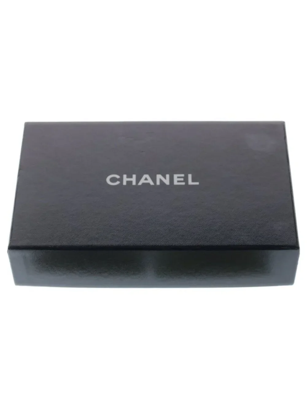 Chanel Quilted Brilliant CC Logo Patent Leather Wallet Bifold Gold Bordeaux